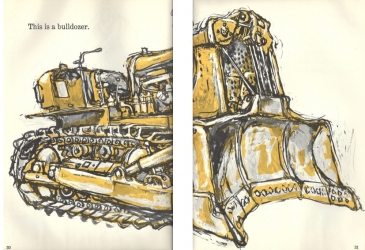 Bulldozer from ‘What does it do and how does it work?’ published in 1959 by Harper and Brothers